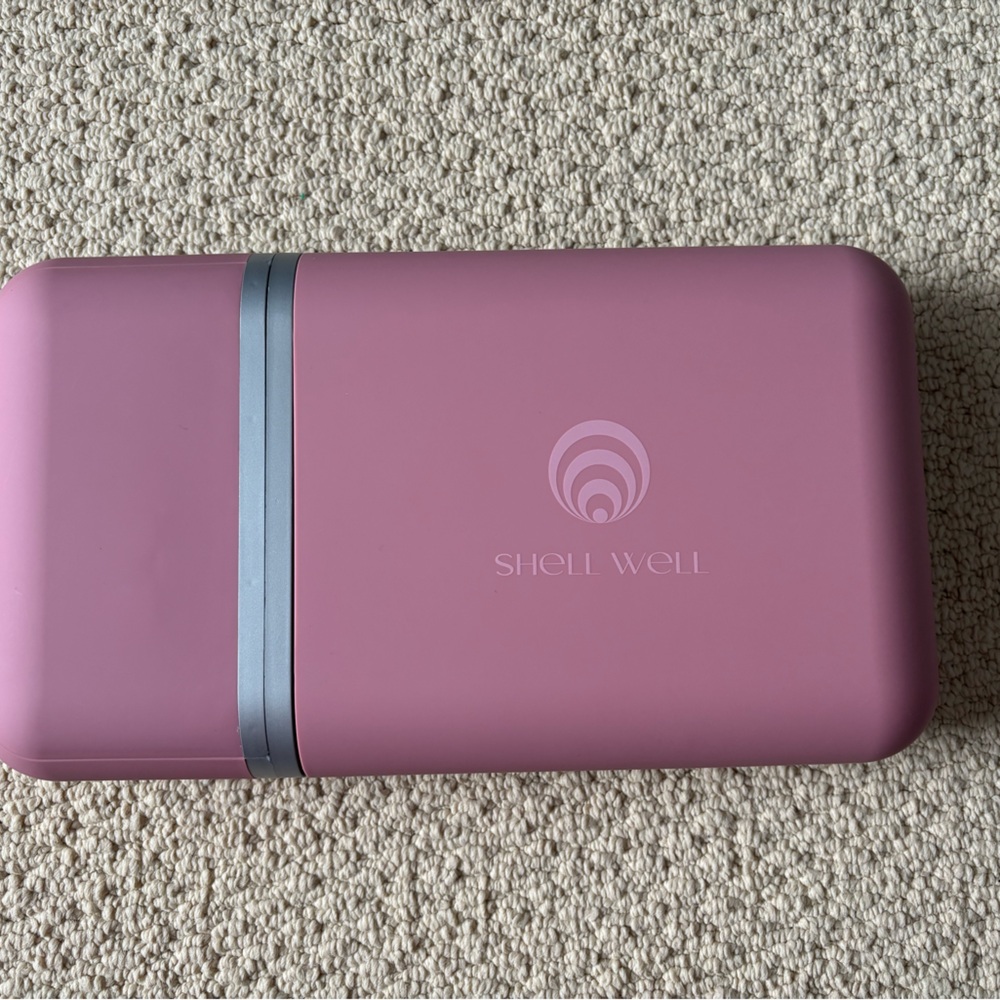 Shell Well Pink Travel Toiletry Case